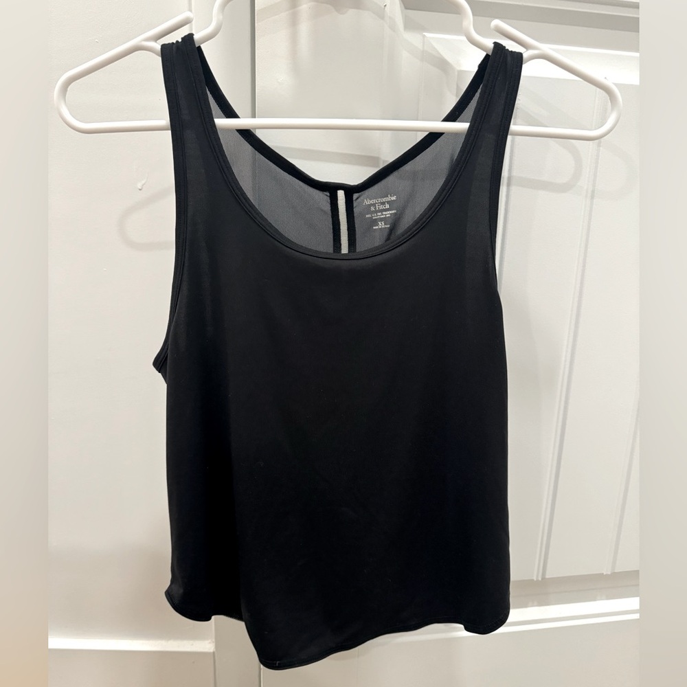 Black Abercrombie workout tank, Size X-Small
